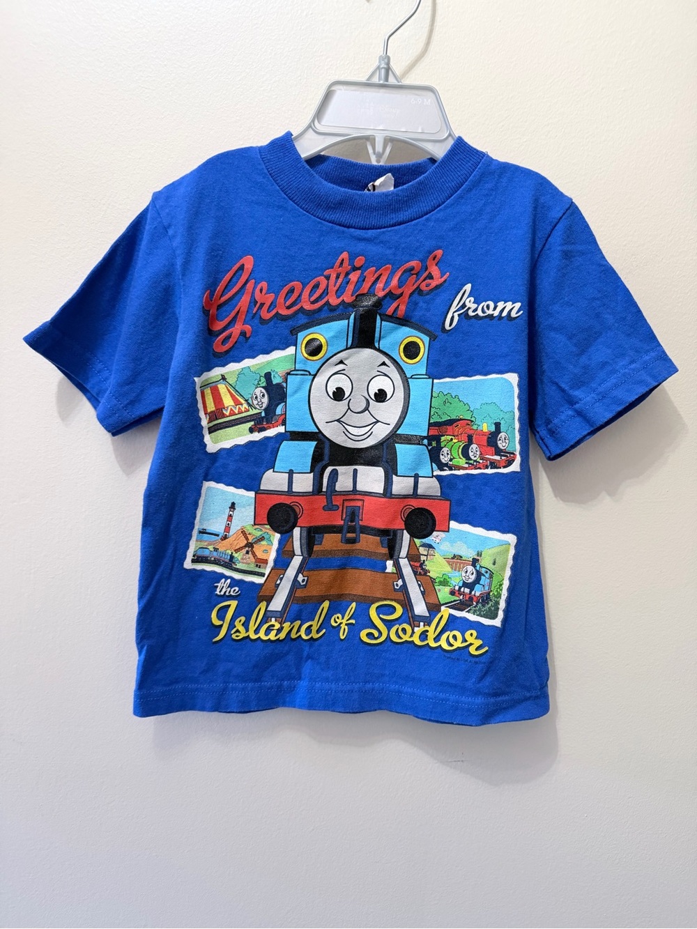 Y2K Thomas The Train Engine & Friends Island of Sodor Kids T Shirt 2T 3T Charact